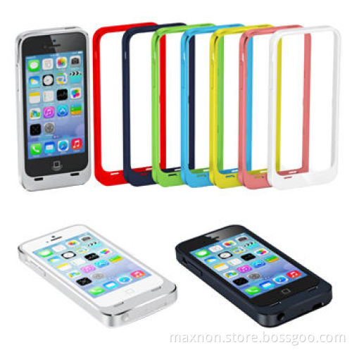 2,200mAh Power Bank Case for iPhone 5C with Kickstand, Several Colors Available